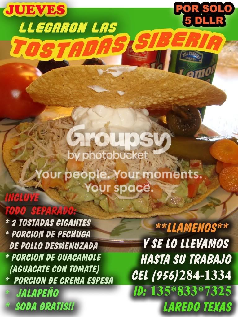TOSTADA SIBERIA
