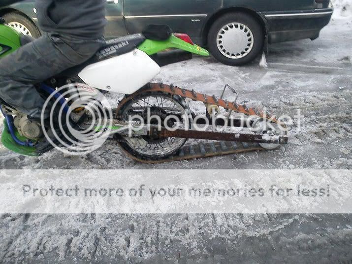 Гусеница для мото своими руками Гусеница для мото своими руками