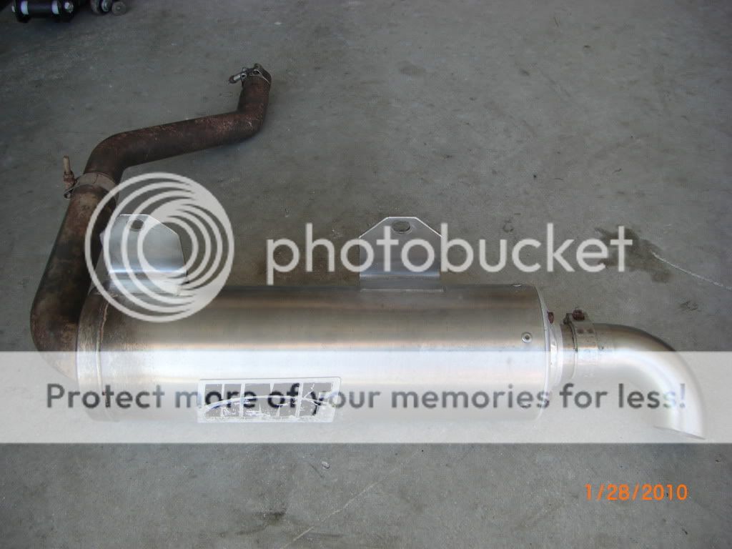 HMF swamp series exhaust and snorkel ****SOLD**** Honda Rincon Forum