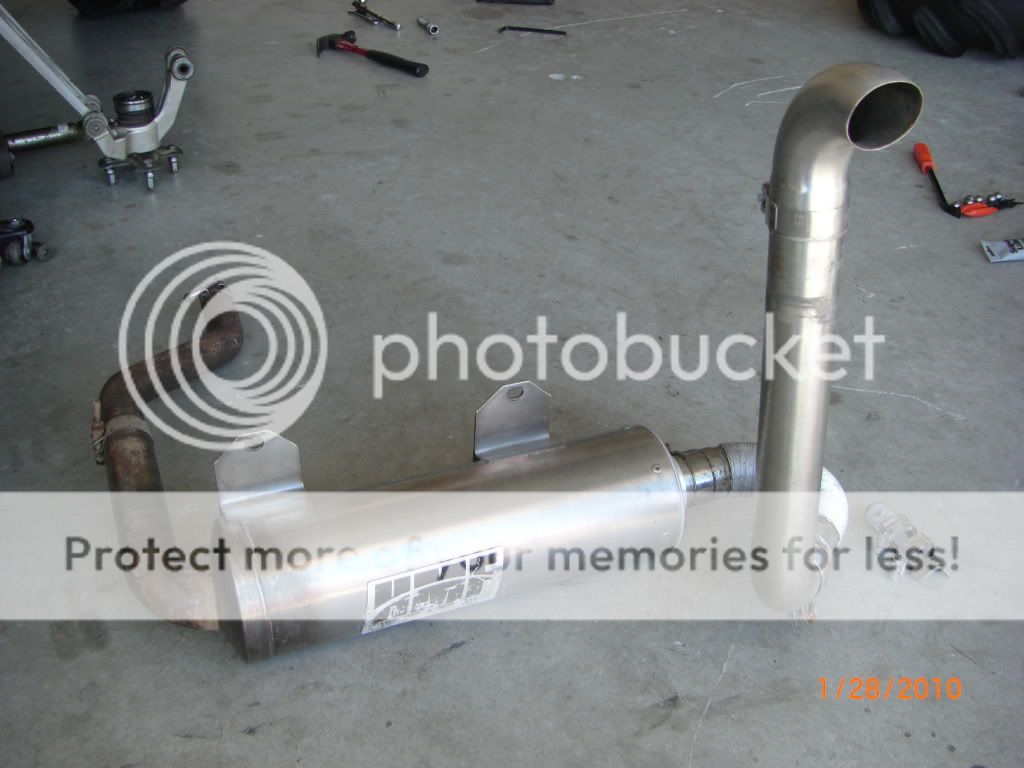 HMF swamp series exhaust and snorkel ****SOLD**** Honda Rincon Forum