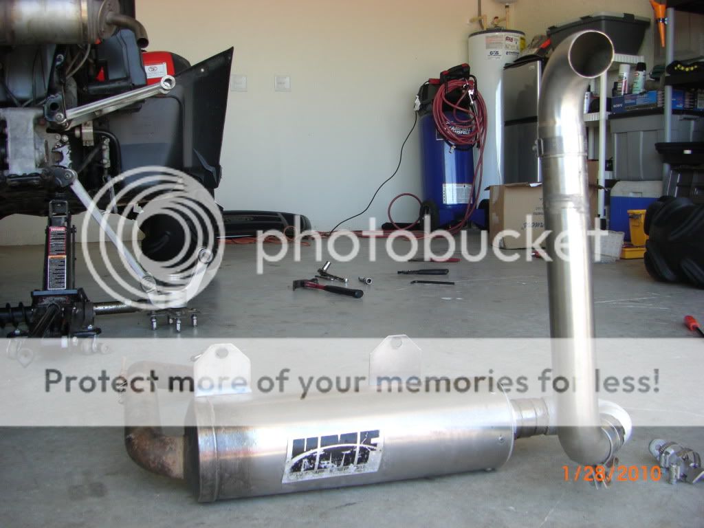 HMF swamp series exhaust and snorkel ****SOLD**** Honda Rincon Forum