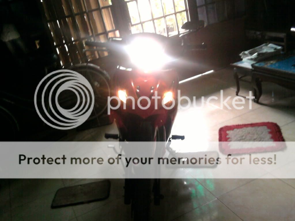 ráp đèn gương cầu cho xe máy có bị hugo để ý không? - 6